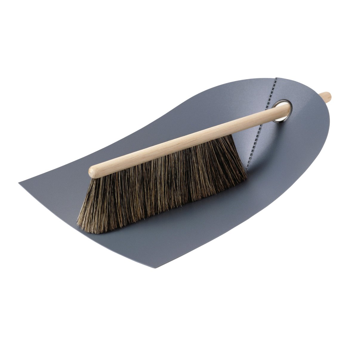 Normann Copenhagen Pelle et balayette Normann gris foncé