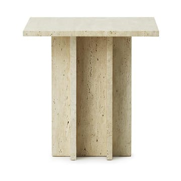 Petite table basse Edge - Travertine - Normann Copenhagen