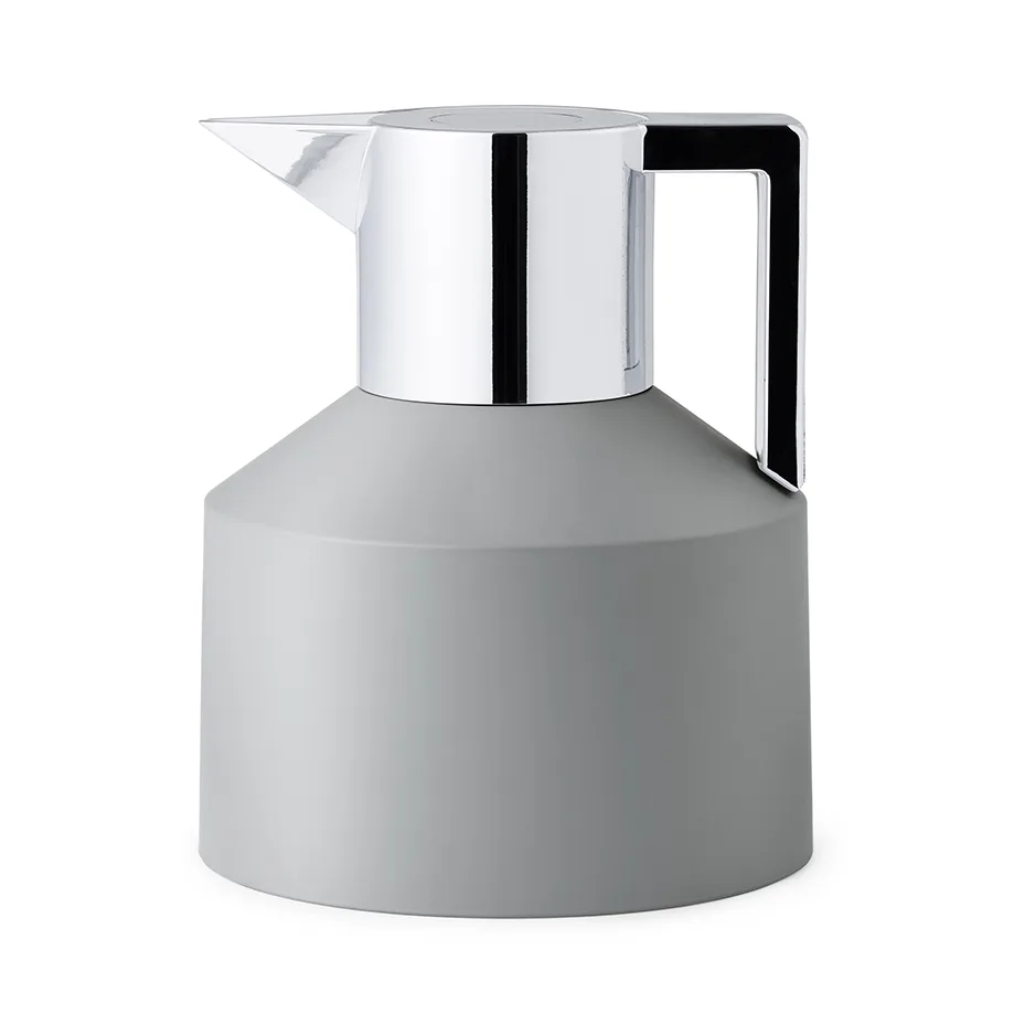 Pichet isotherme Geo, Gris-argent Normann Copenhagen