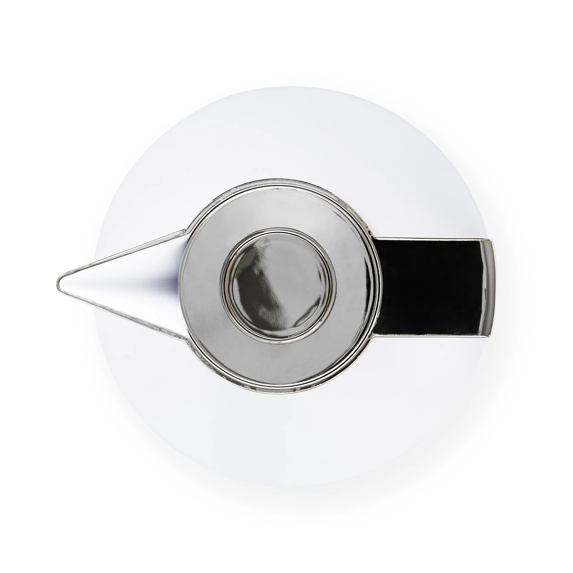 Pichet thermos Geo 1,5 l, Blanc-Argent Normann Copenhagen