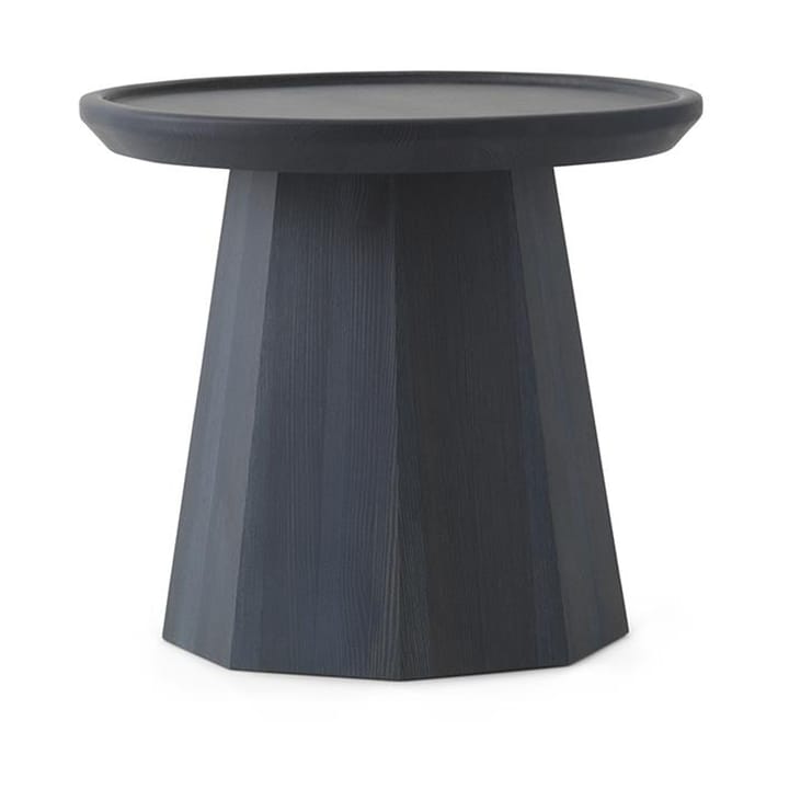 Pine table d'appoint Ø 45 cm H : 40,6 cm - Bleu foncé - Normann Copenhagen