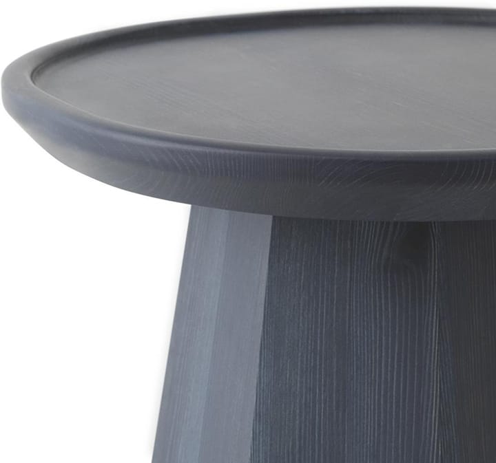 Pine table d'appoint Ø 45 cm H : 40,6 cm - Bleu foncé - Normann Copenhagen