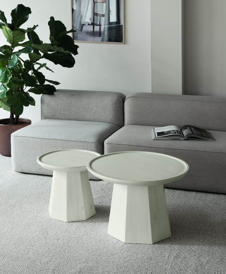 Pine table d'appointØ 65 cm H : 44,5 cm - Light Green - Normann Copenhagen