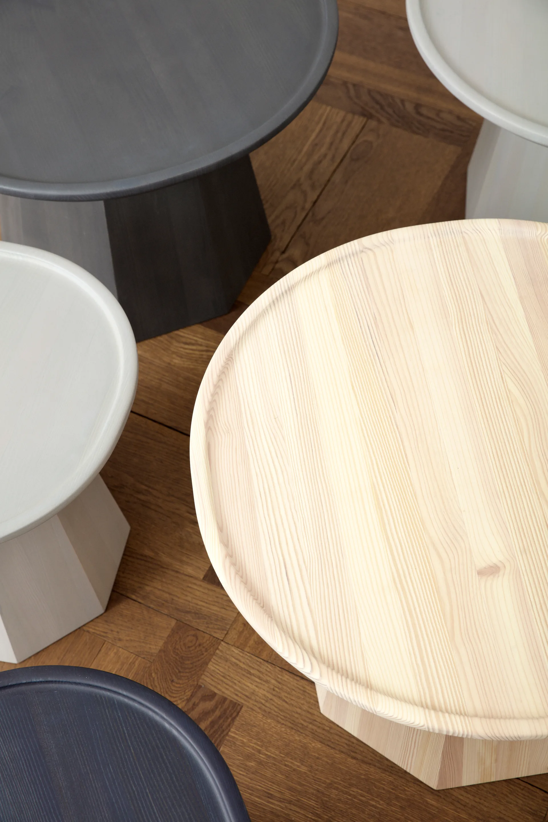 Pine table d'appointØ 65 cm H : 44,5 cm, Pin Normann Copenhagen