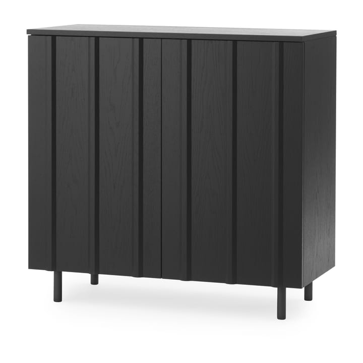 Placard Rib 96x98,5 cm - Noir doux - Normann Copenhagen