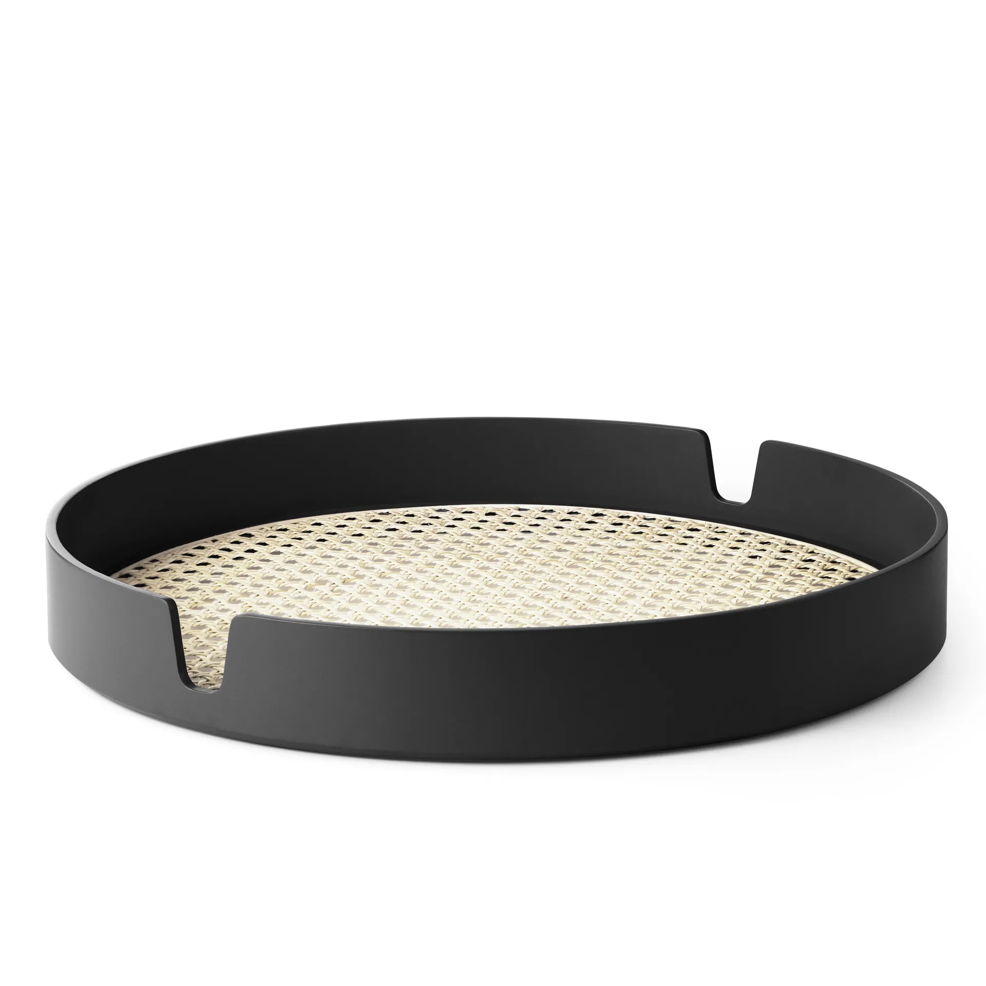 Plateau Ø 40 cm Salon, noir Normann Copenhagen