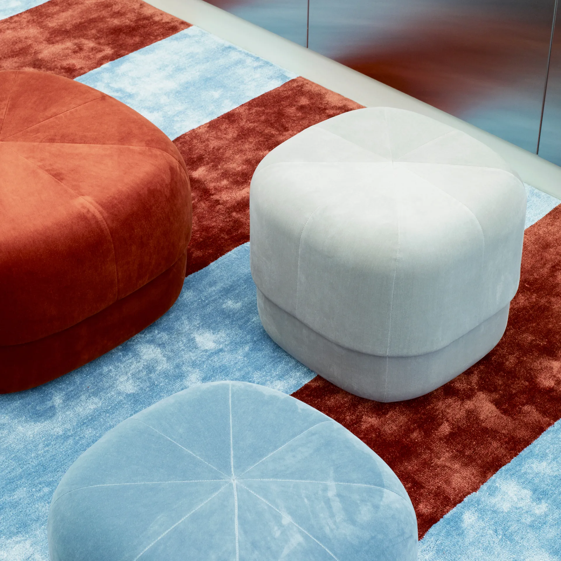 Pouf Circus, bleu clair Normann Copenhagen