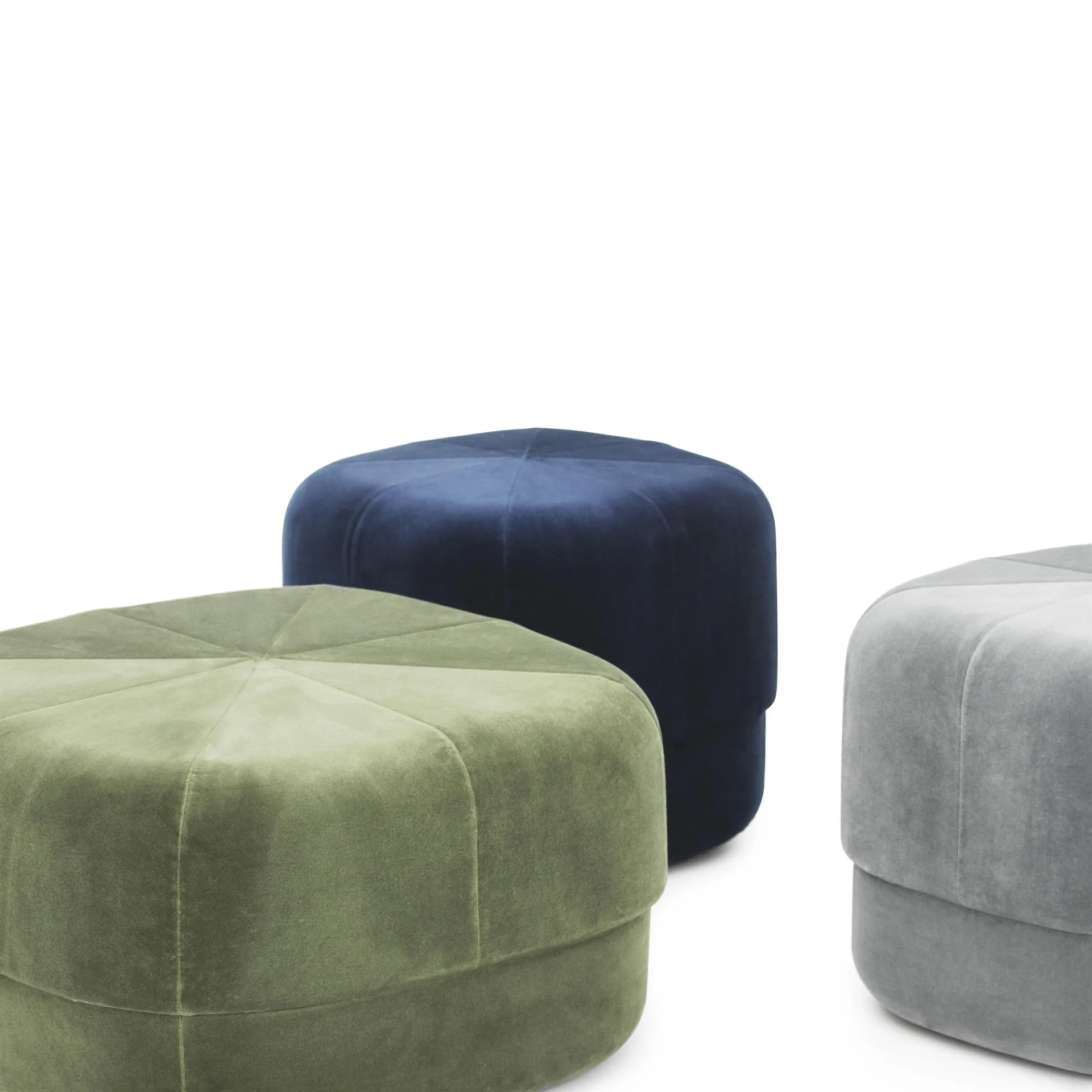 Pouf Circus, bleu foncé Normann Copenhagen