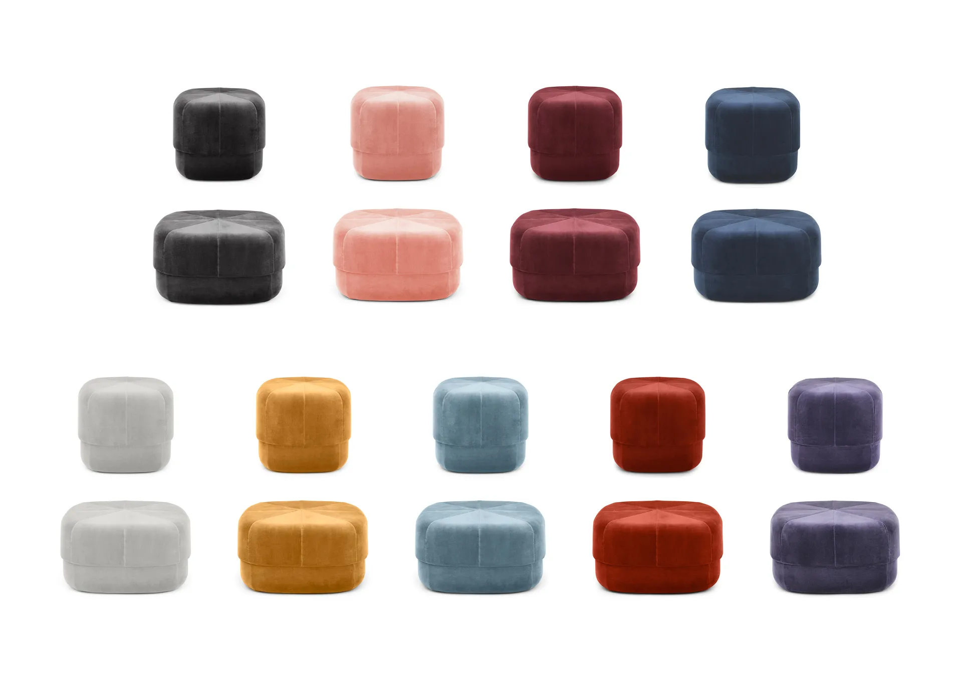 Pouf Circus, gris Normann Copenhagen