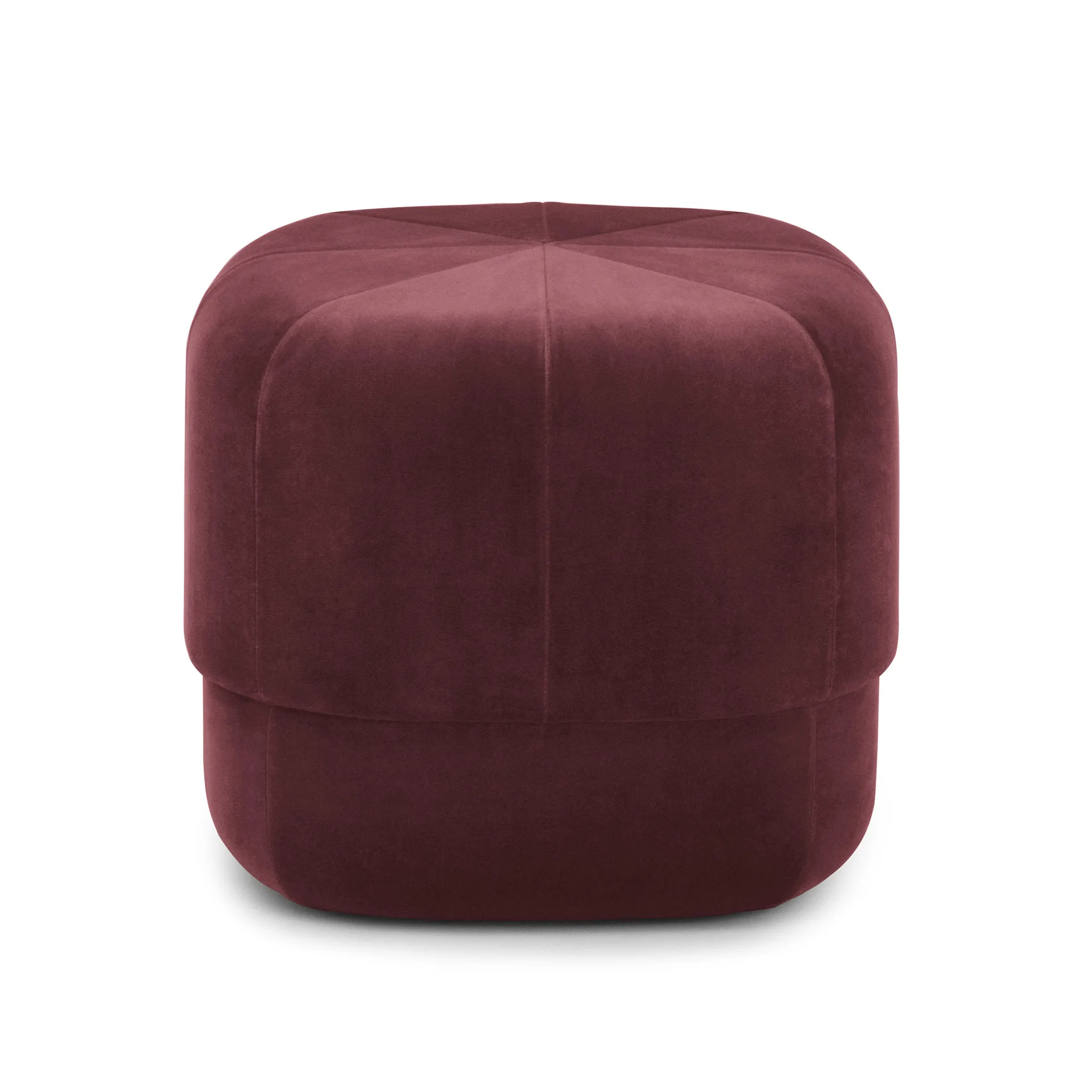 Pouf Circus, rouge foncé Normann Copenhagen