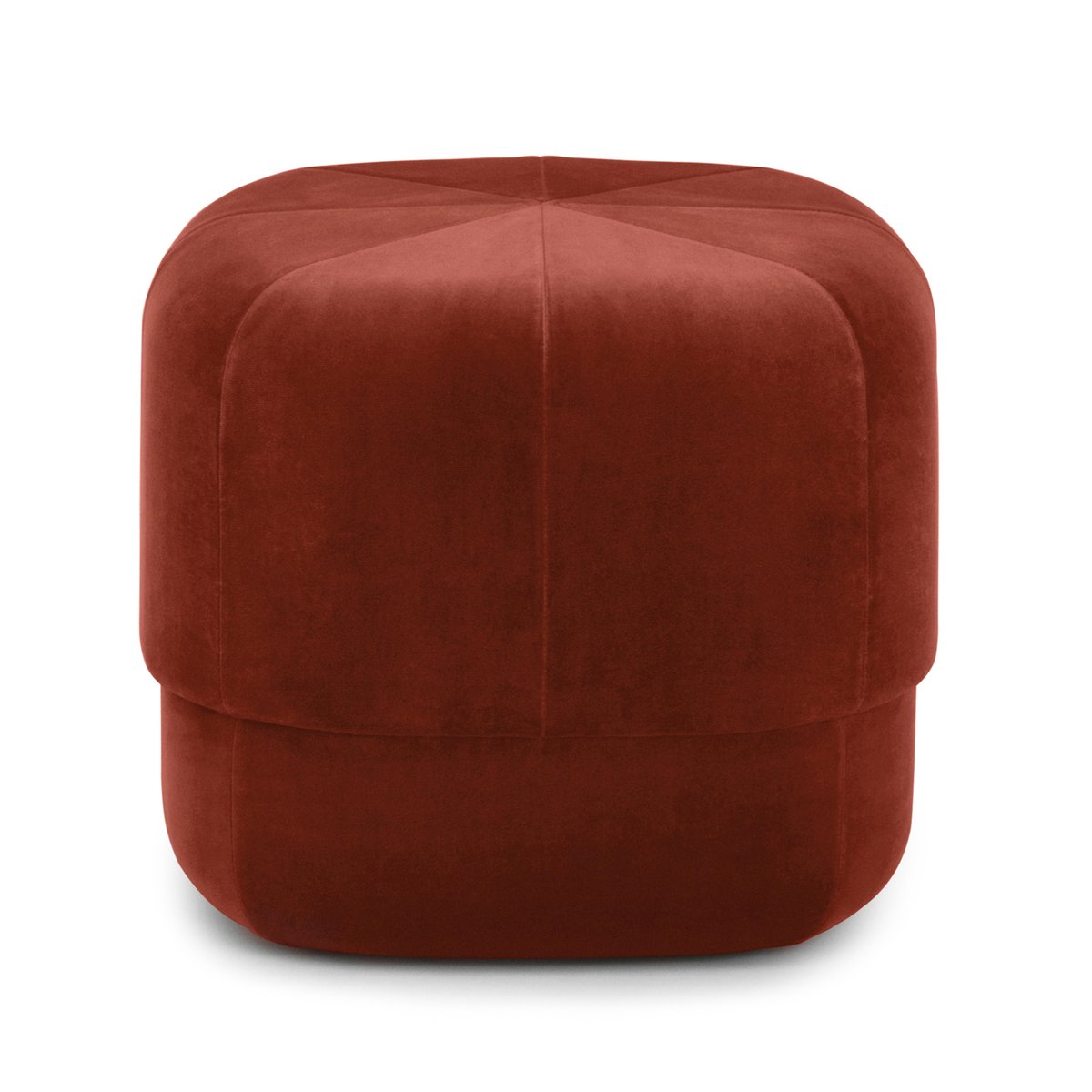 Normann Copenhagen Pouf Circus rouille | Design Scandinave | Poufs | Rouge