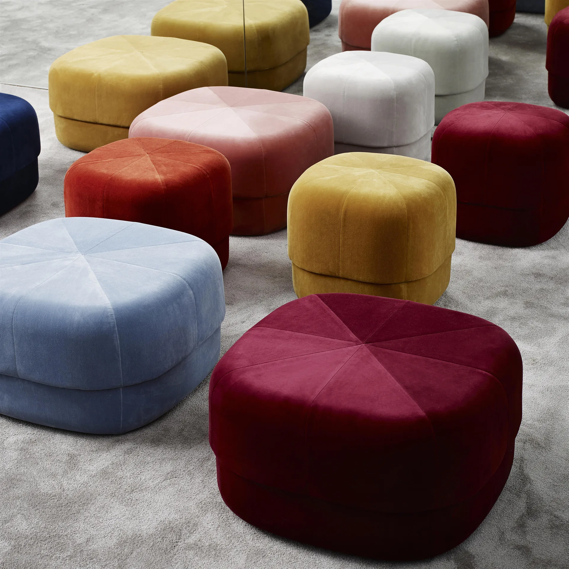 Pouf Circus, rouille Normann Copenhagen