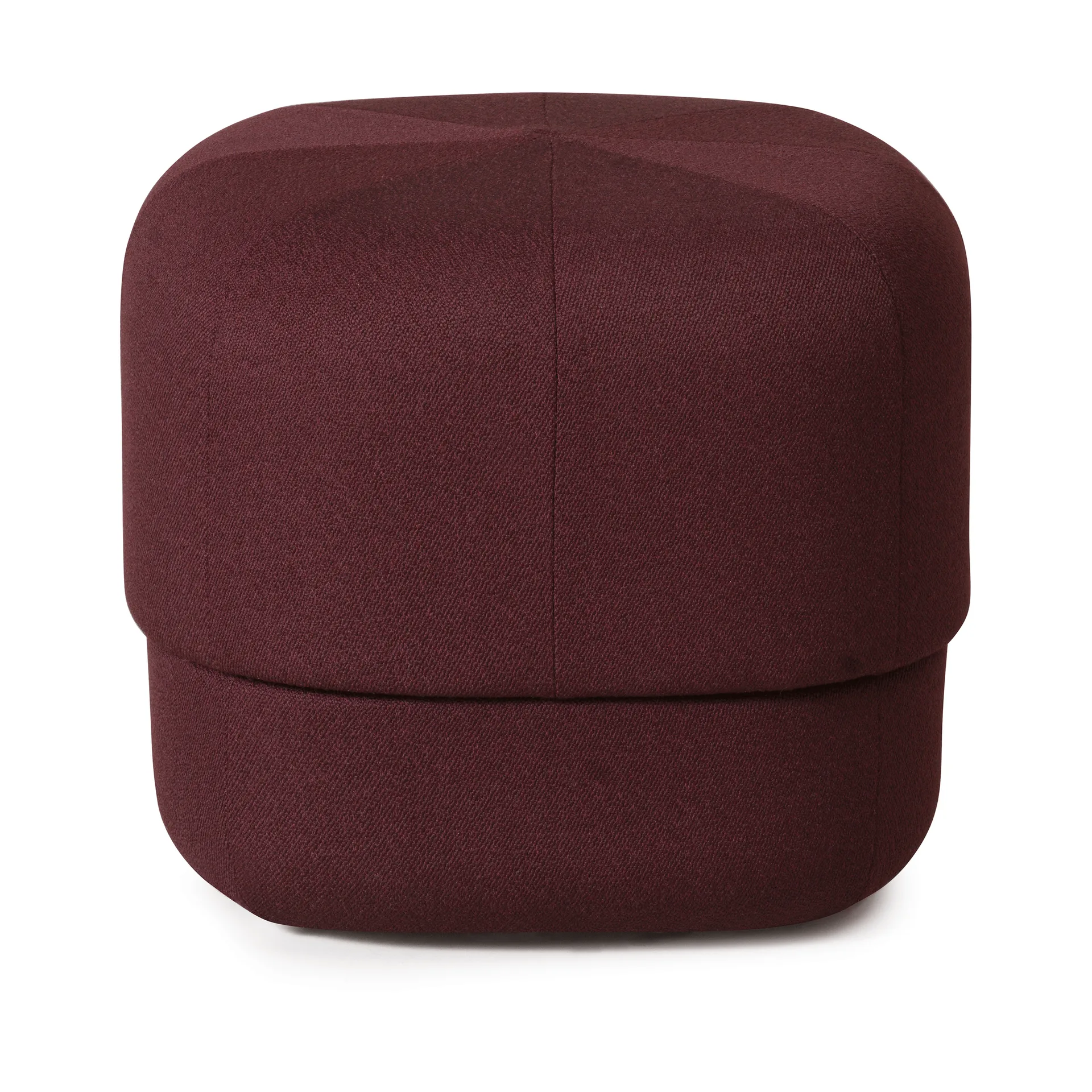 Pouf Circus, Vidar 693 burgundy, small Normann Copenhagen