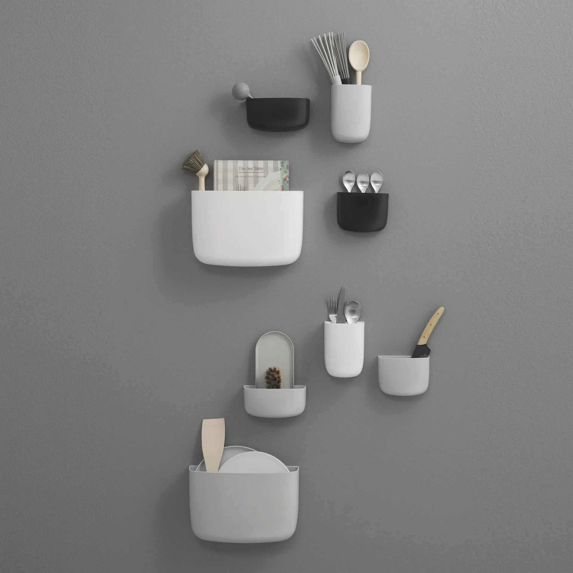 Rangement mural Pocket gris, n°3 Normann Copenhagen