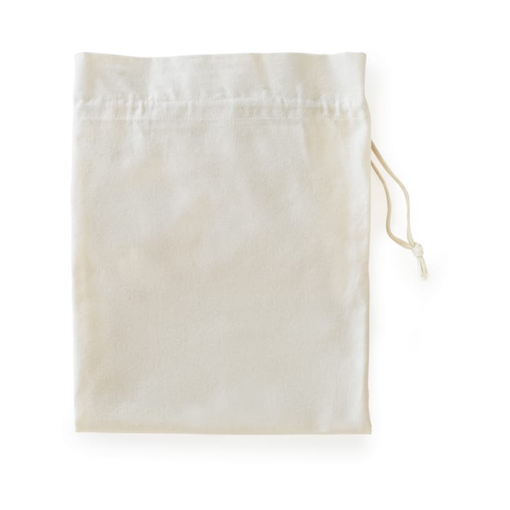Sac à linge Hide Laundry Basket Cotton Liner - Off White - Normann Copenhagen