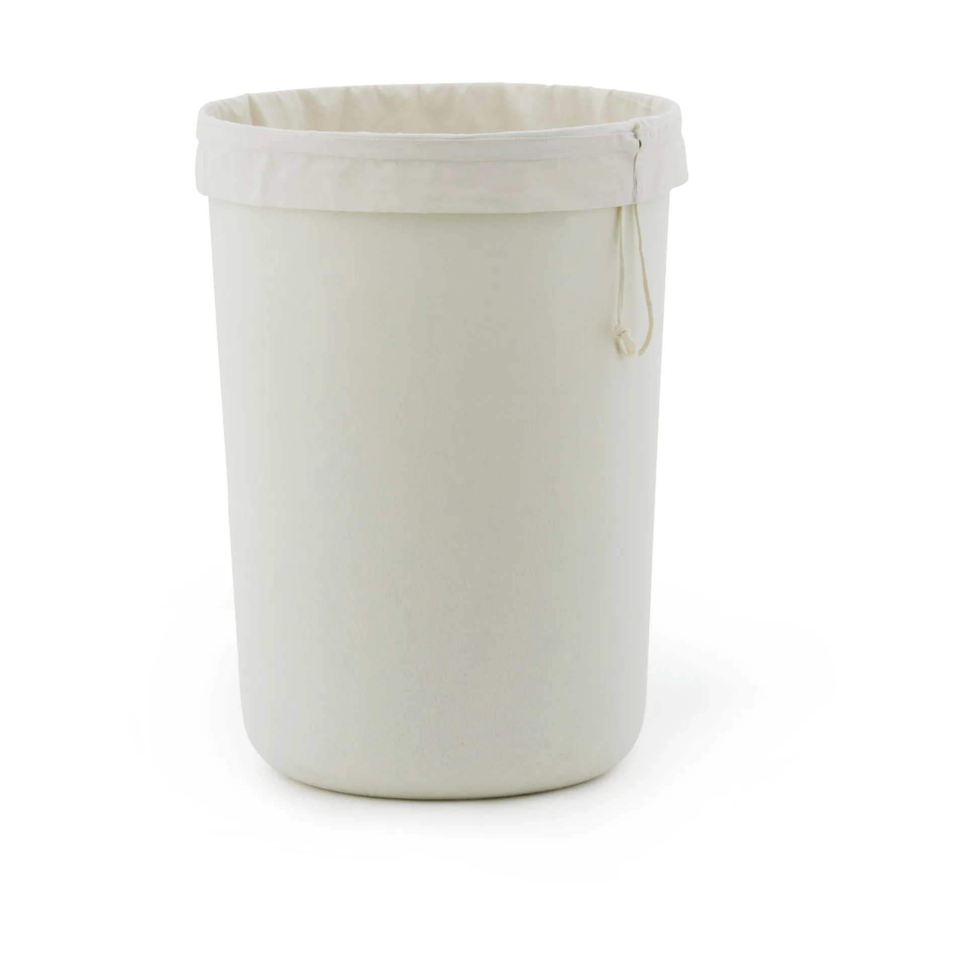 Sac à linge Hide Laundry Basket Cotton Liner, Off White Normann Copenhagen