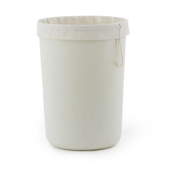 Sac à linge Hide Laundry Basket Cotton Liner - Off White - Normann Copenhagen