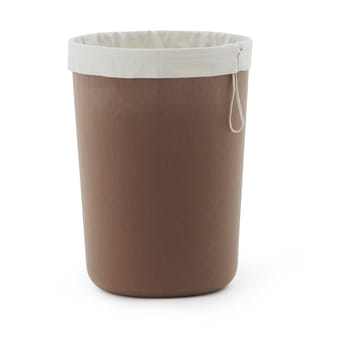 Sac à linge Hide Laundry Basket Cotton Liner - Off White - Normann Copenhagen