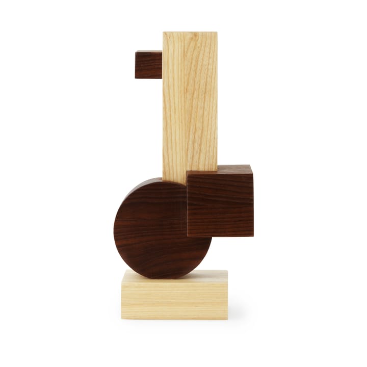 Sculpture Join medium - Frêne carbonisé-ask - Normann Copenhagen