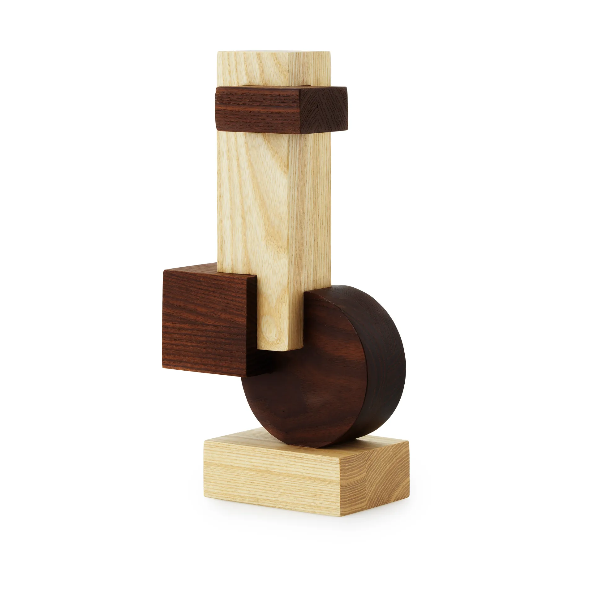 Sculpture Join medium, Frêne carbonisé-ask Normann Copenhagen