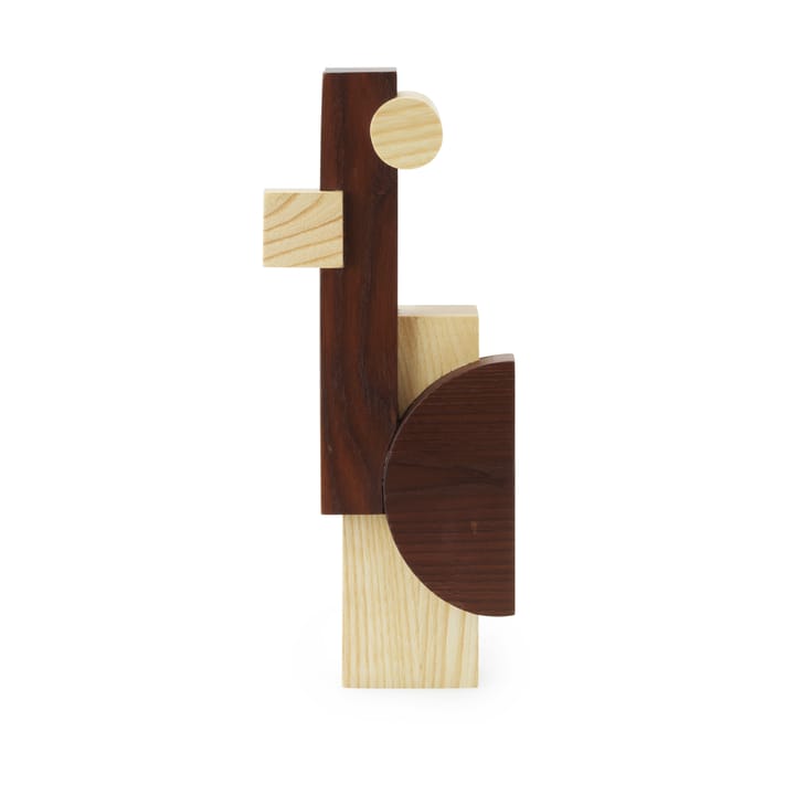 Sculpture Join small - Frêne carbonisé-ask - Normann Copenhagen