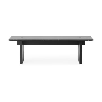 Solid Table table basse 130x38.5x40 cm - Noir - Normann Copenhagen