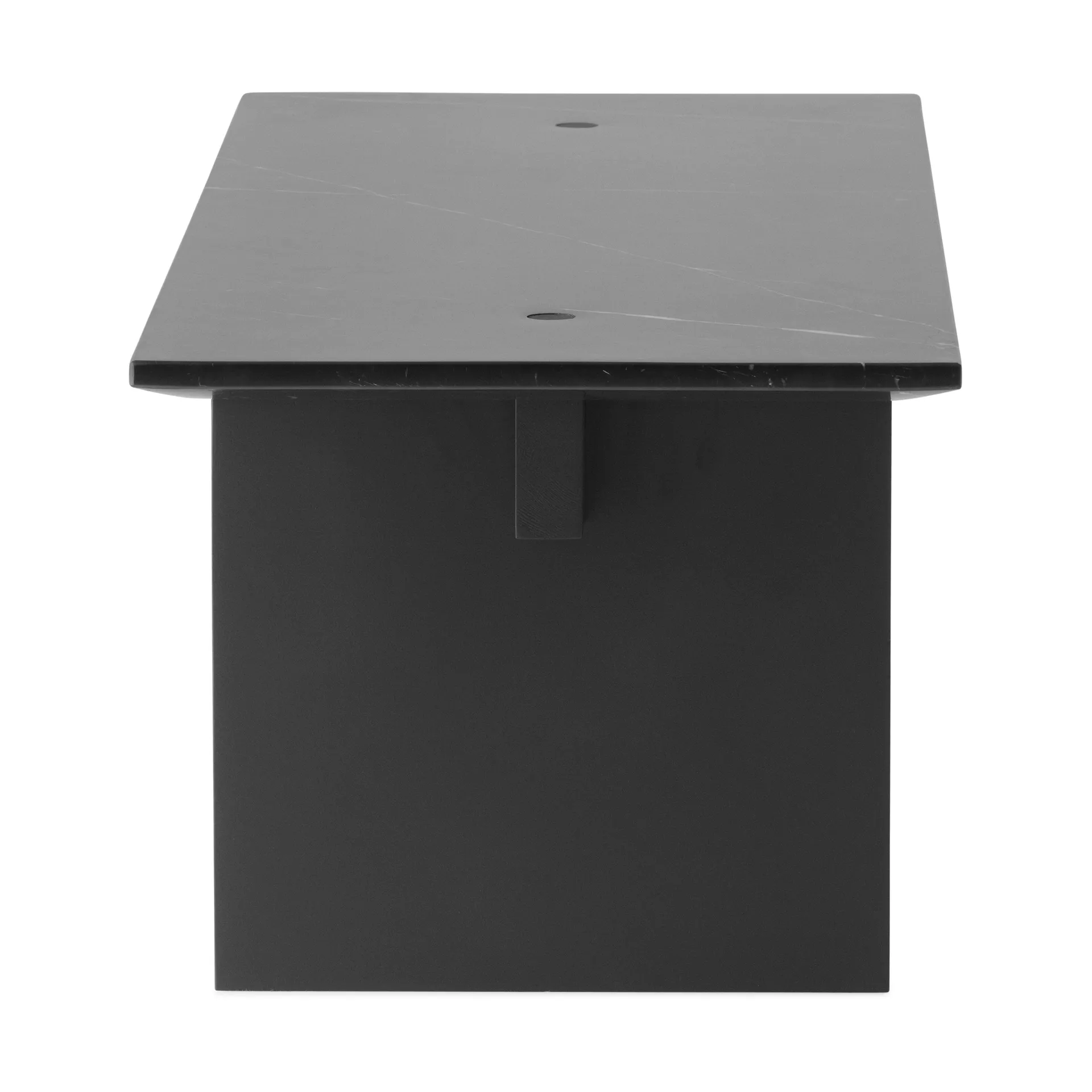 Solid Table table basse 130x38.5x40 cm, Noir Normann Copenhagen