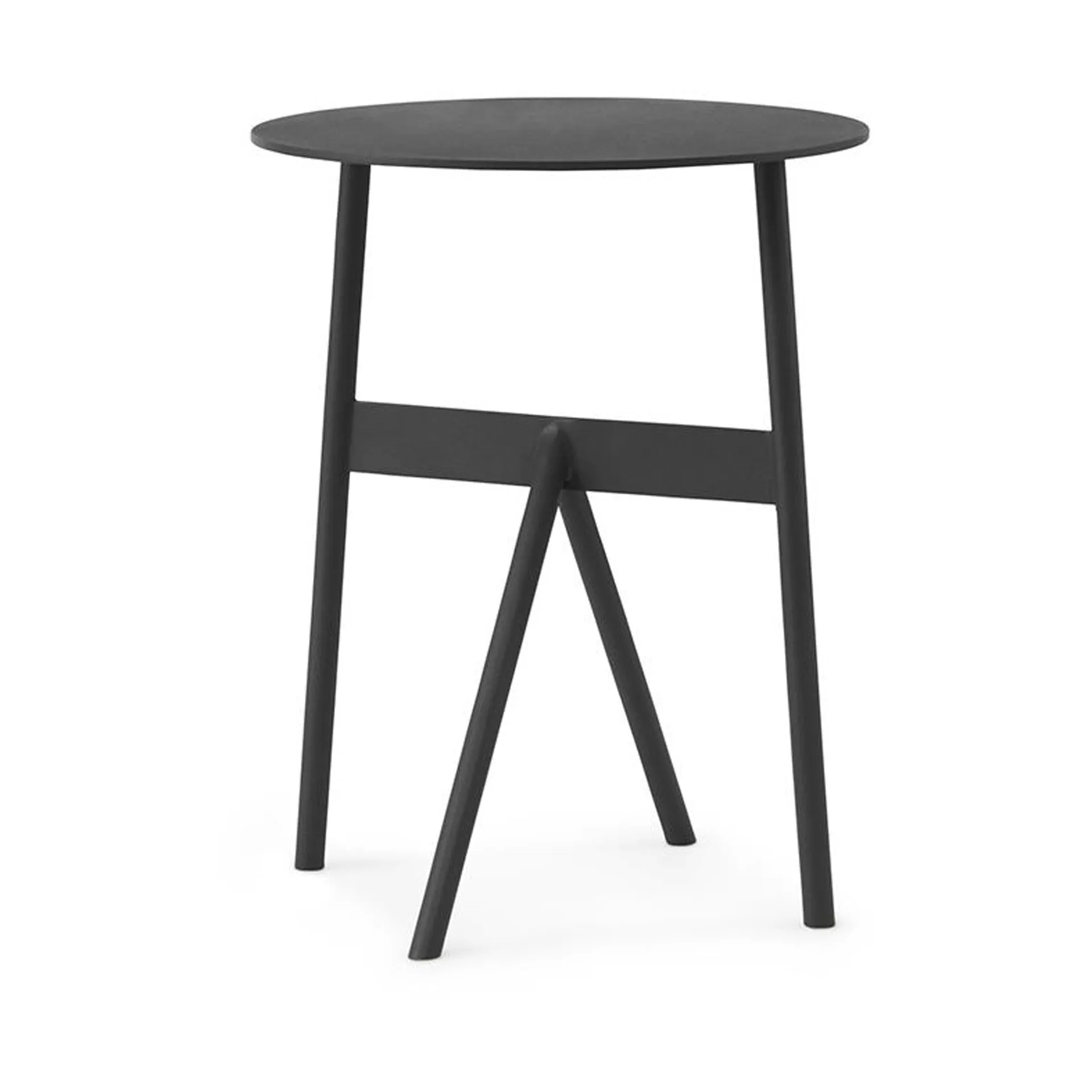 Stock Table table d'appoint Ø37 cm H:46 cm, Noir Normann Copenhagen