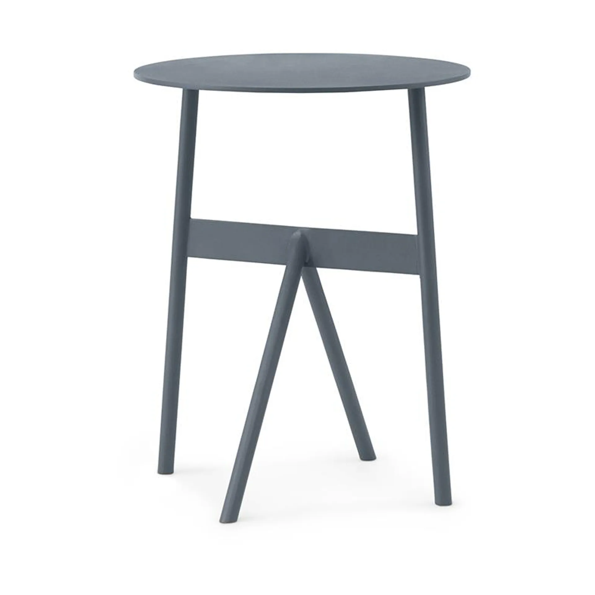 Stock Table table d'appoint Ø37 cm H:46 cm, Steel Blue Normann Copenhagen
