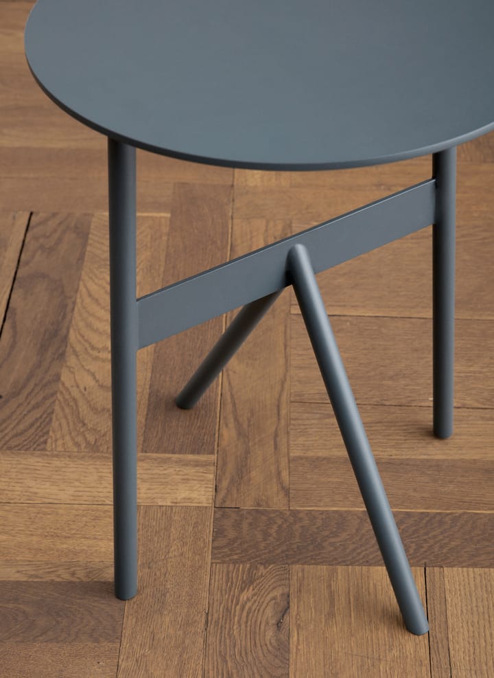 Stock Table table d'appoint Ø37 cm H:46 cm, Steel Blue Normann Copenhagen