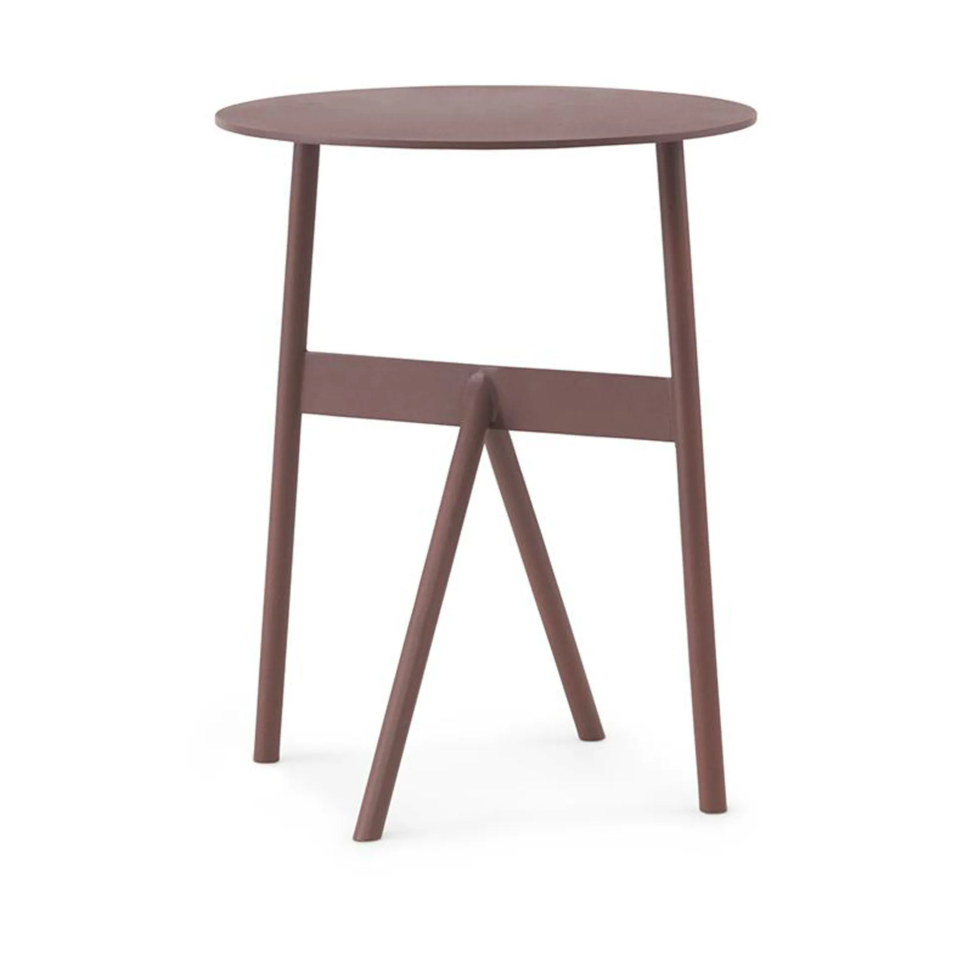 Stock Table table d'appoint Ø37 cm H:46 cm, Wine Normann Copenhagen
