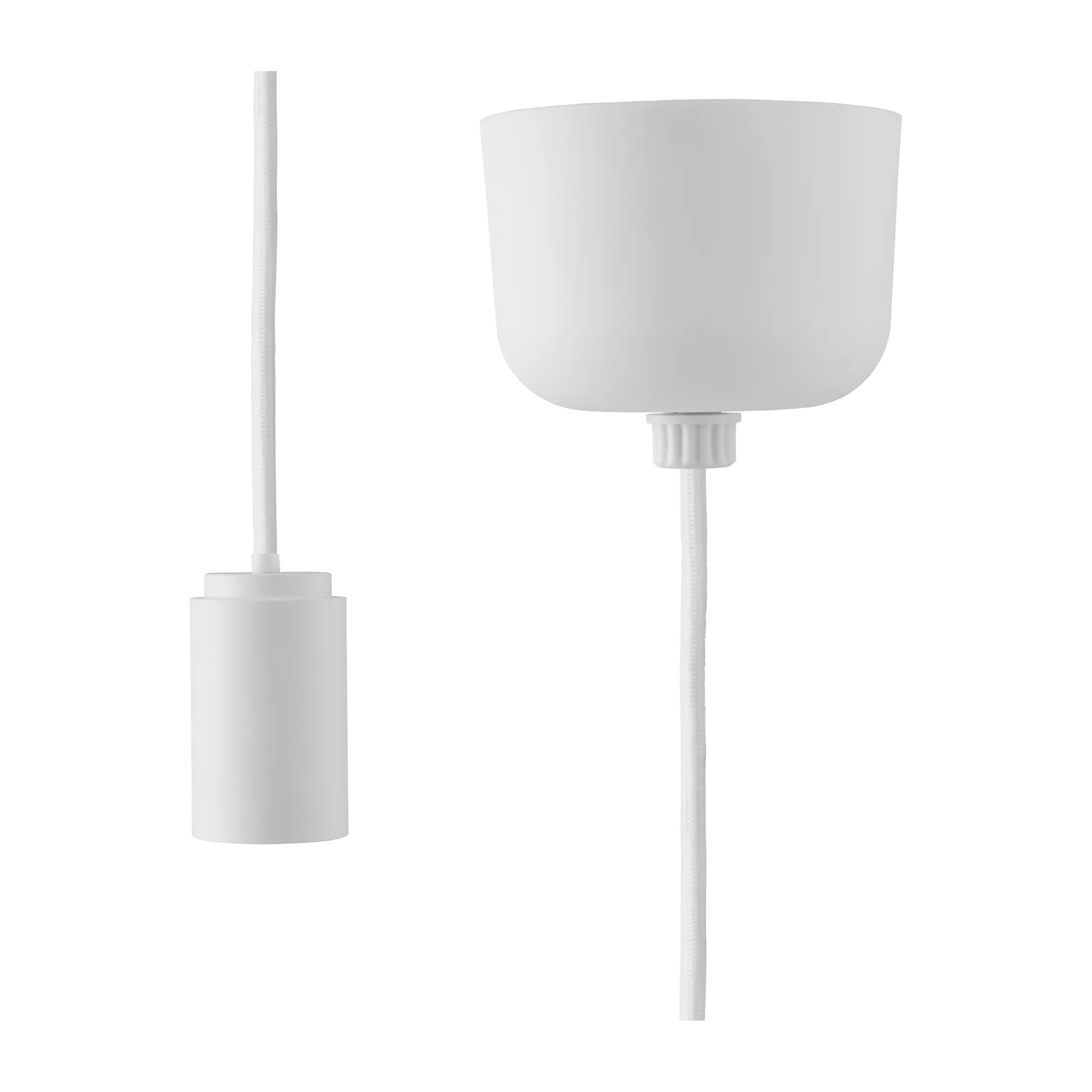 Suspension avec cache-piton 2,5 m, Blanc Normann Copenhagen