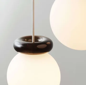 Suspension Hinx - Dark brown, Ø15x18 cm - Normann Copenhagen