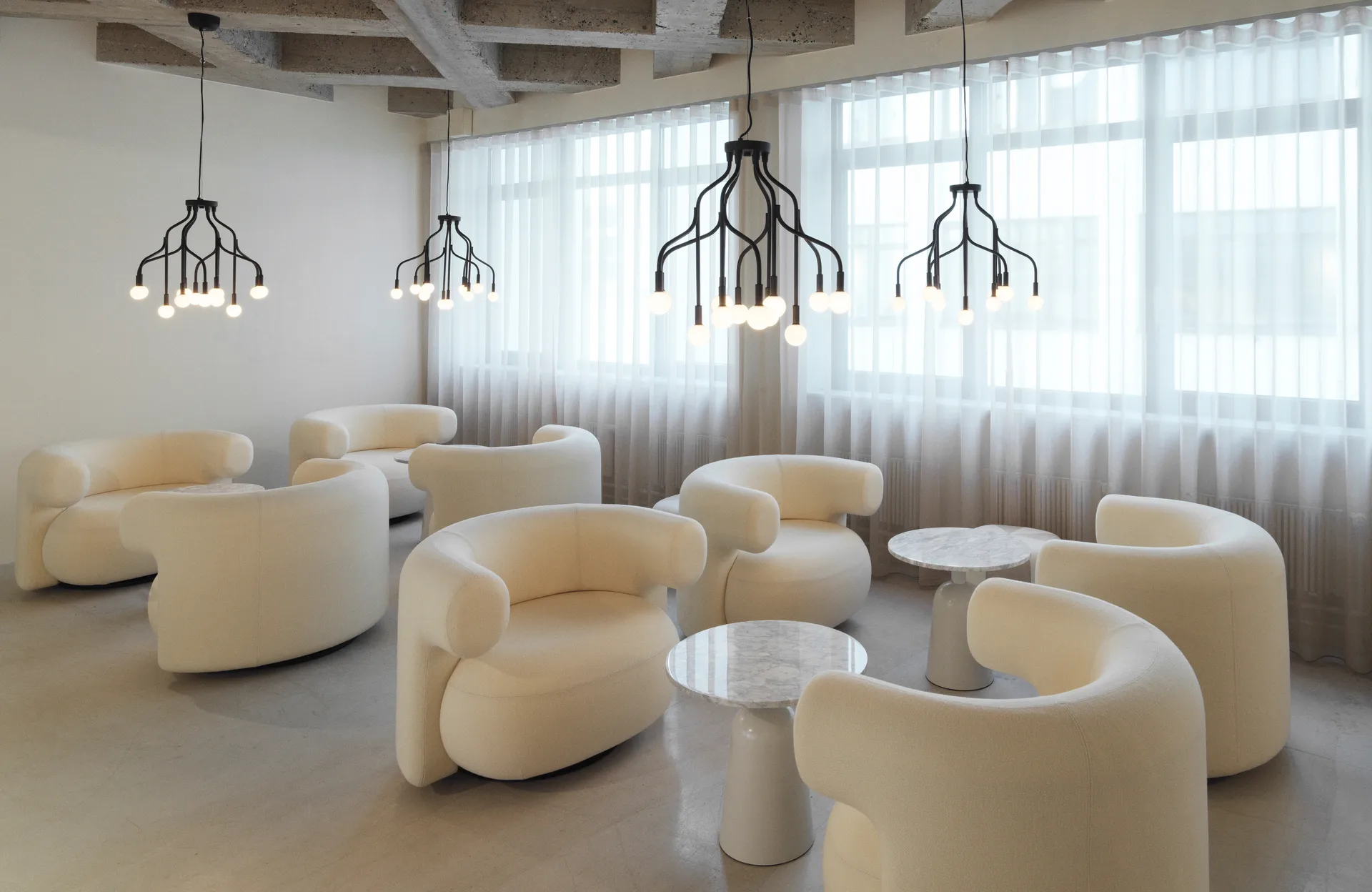 Suspension Vekst grande, Noir Normann Copenhagen