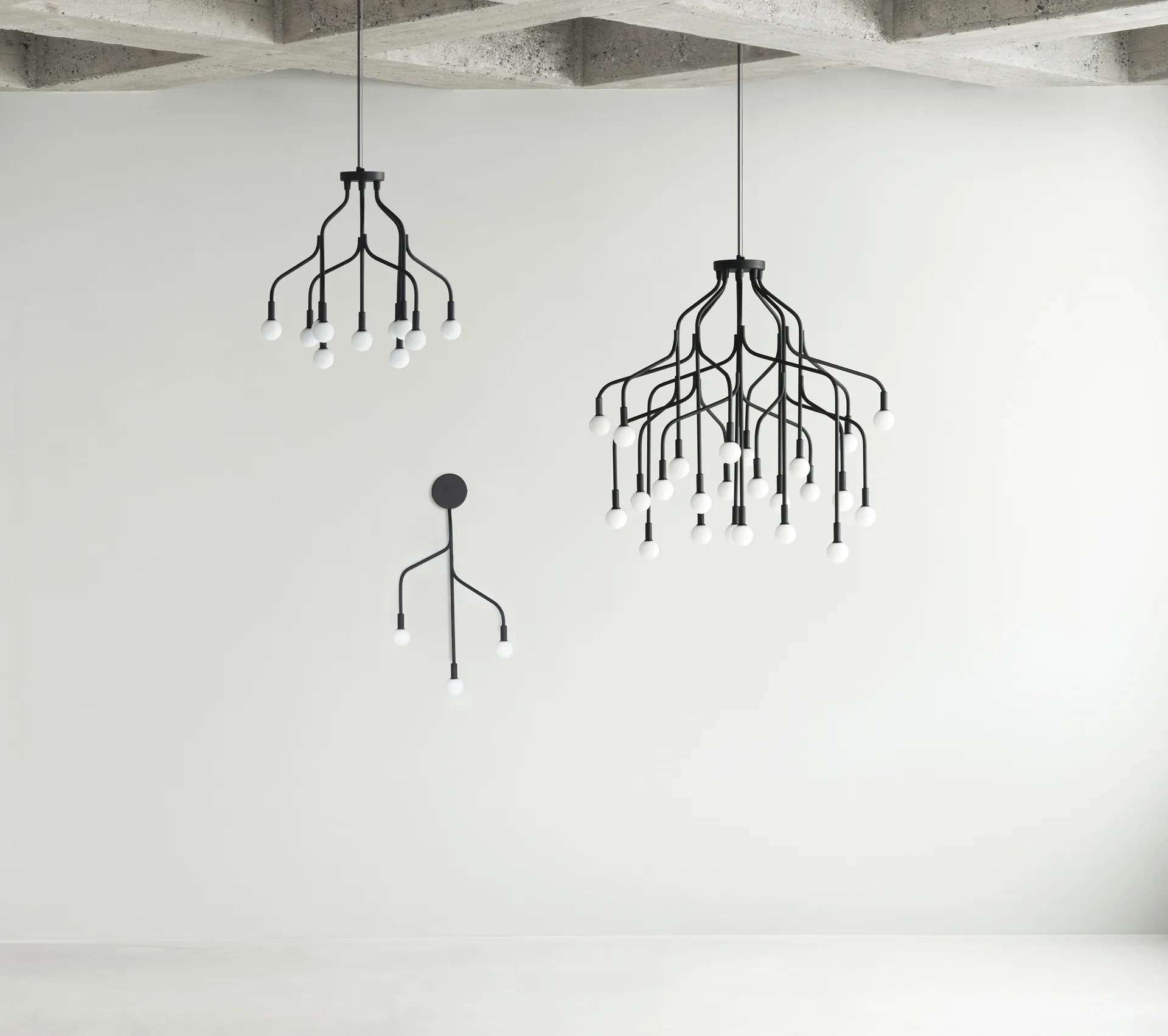 Suspension Vekst grande, Noir Normann Copenhagen