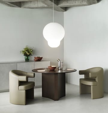 Table à manger Bue 120x75 cm - Chêne teinté brun - Normann Copenhagen