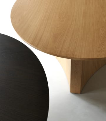 Table à manger Bue 120x75 cm - Chêne teinté brun - Normann Copenhagen