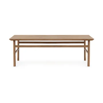 Table basse Grow - chêne laqué transparent, large - Normann Copenhagen