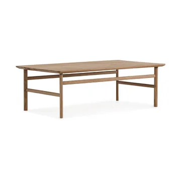 Table basse Grow - chêne laqué transparent, large - Normann Copenhagen
