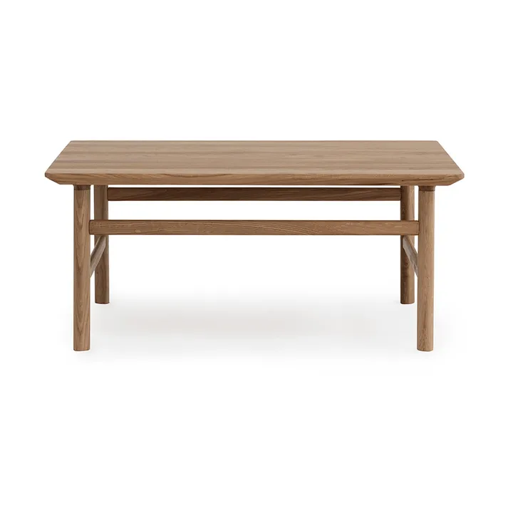 Table basse Grow - chêne laqué transparent, medium - Normann Copenhagen