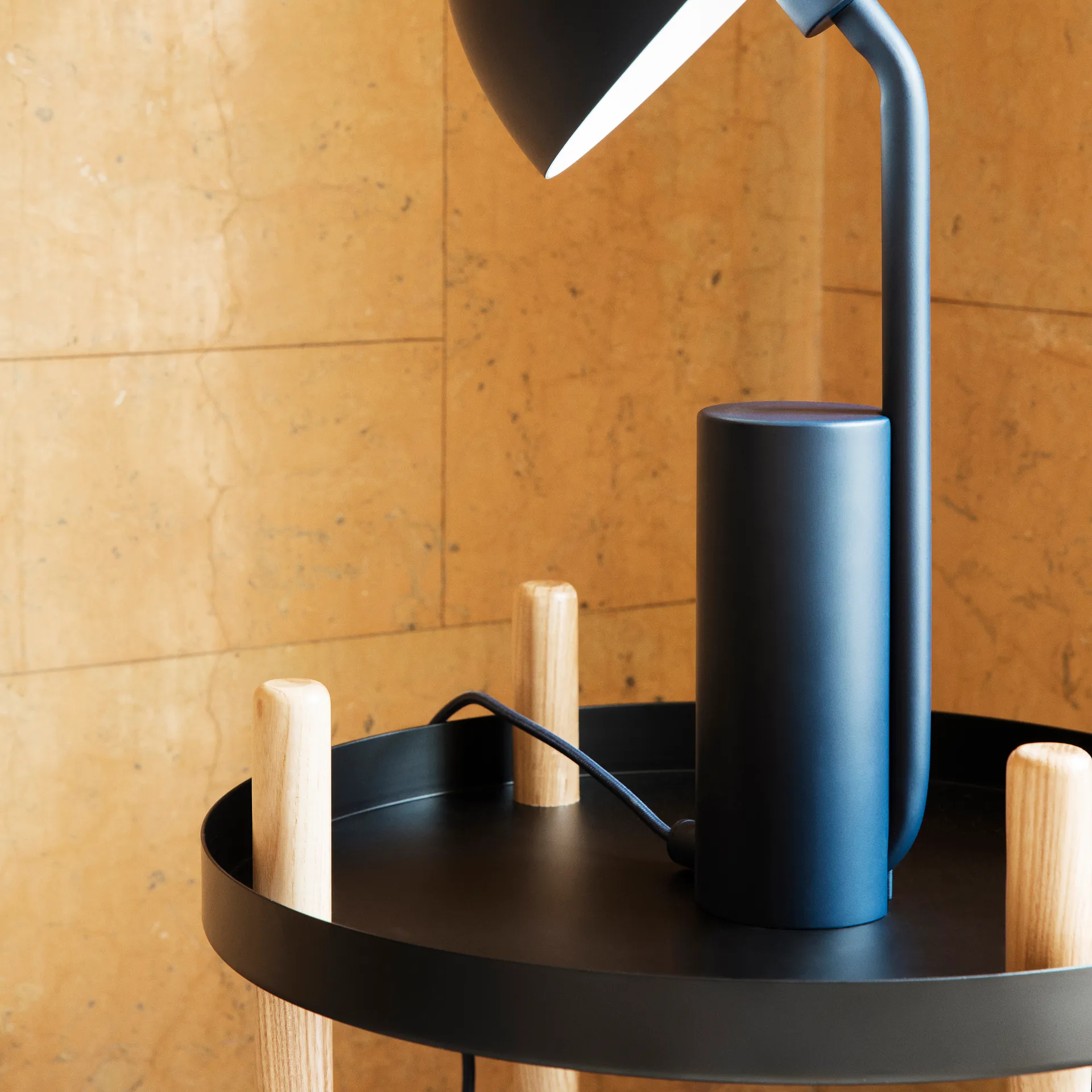 Table Block Ø45 cm, Noir Normann Copenhagen