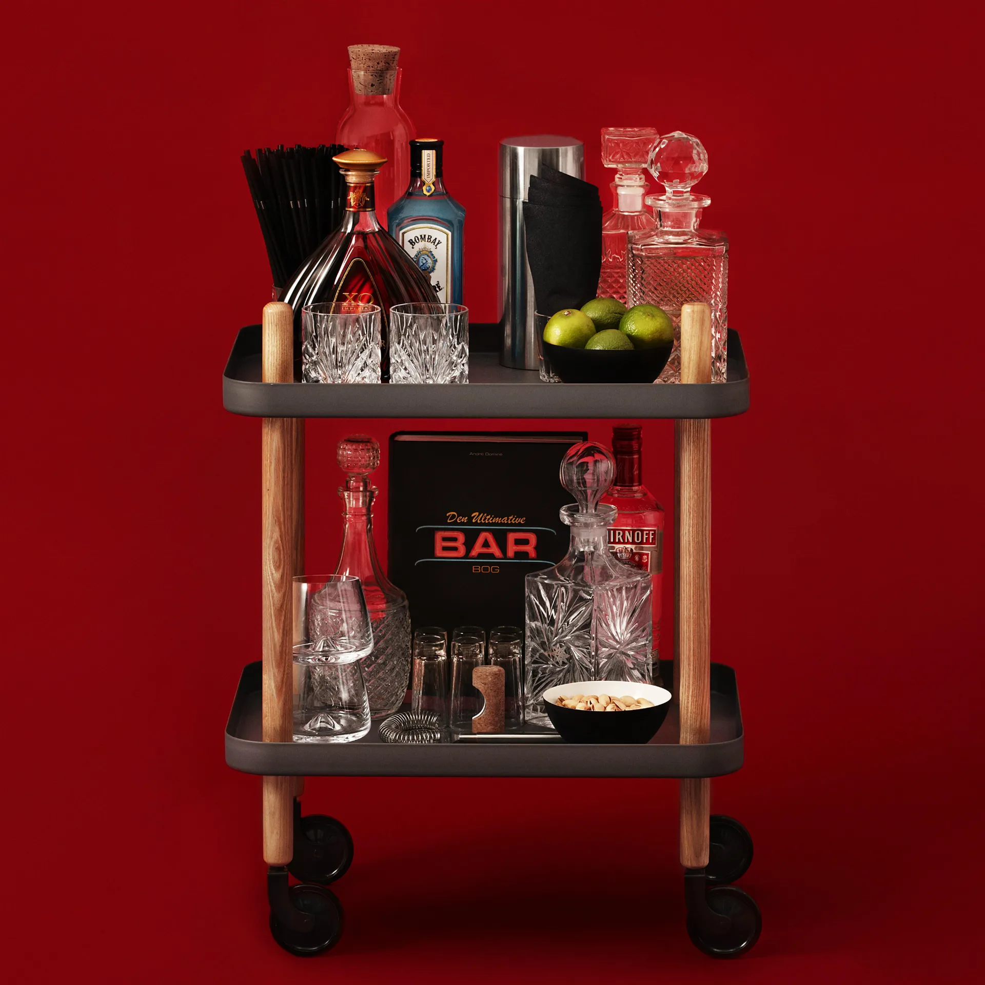 Table Block, gris foncé Normann Copenhagen