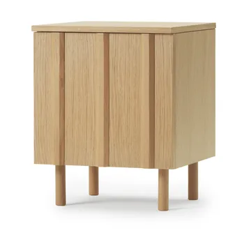 Table de chevet Rib - Chêne, 52x42x40 cm - Normann Copenhagen