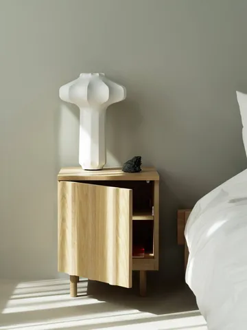Table de chevet Rib - Chêne, 52x42x40 cm - Normann Copenhagen