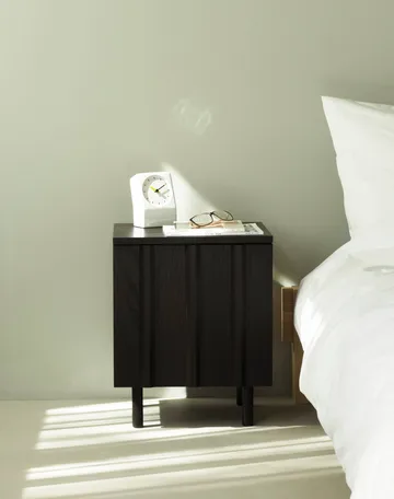 Table de chevet Rib - Soft black, 52x42x40 cm - Normann Copenhagen