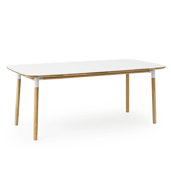 Table Form 95x200 cm - Blanc - Normann Copenhagen