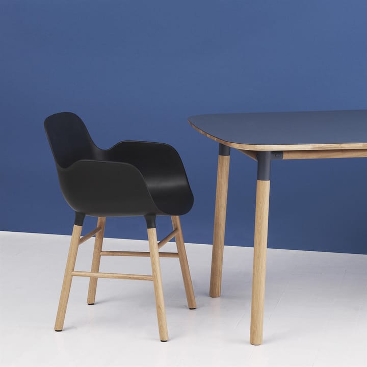 Table Form 95x200 cm - Bleu - Normann Copenhagen