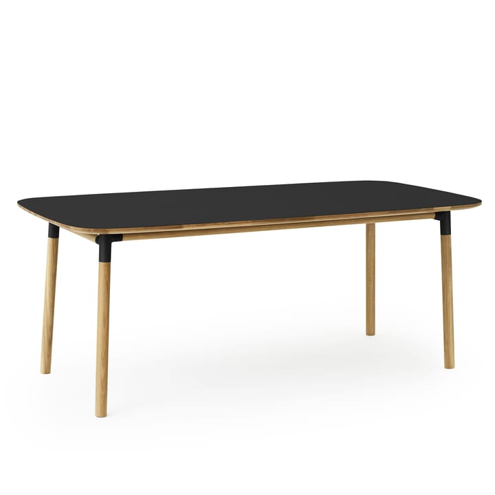 Table Form 95x200 cm - Noir - Normann Copenhagen