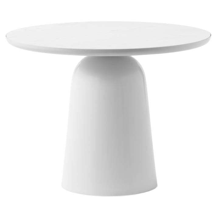 Table réglable Turn Ø55 cm - Gris chaud - Normann Copenhagen