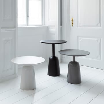Table réglable Turn Ø55 cm - Gris chaud - Normann Copenhagen